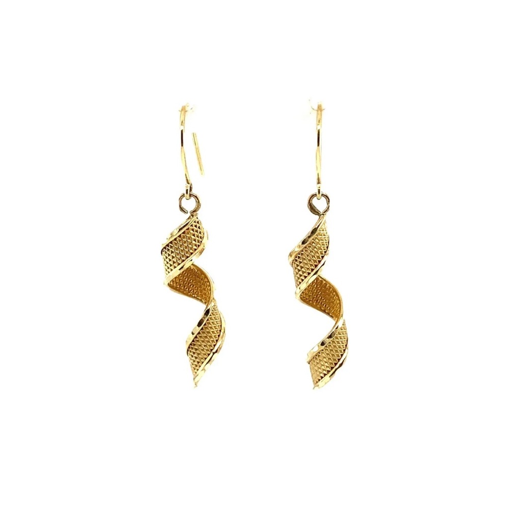 14k yellow gold earrings